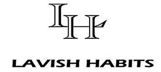 LH LAVISH HABITS logo