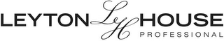 LH LEYTON HOUSE PROFESSIONAL logo