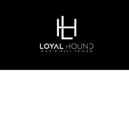 LH LOYAL HOUND MAN'S BEST FRIEND logo