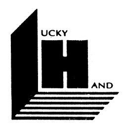 LH LUCKY HAND logo