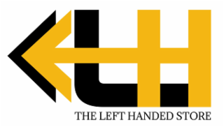 LH THE LEFT HANDED STORE logo