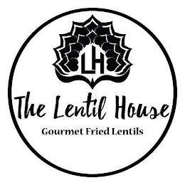 LH THE LENTIL HOUSE GOURMET FRIED LENTILS logo