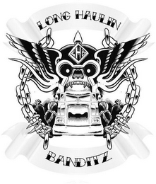 LHB LONG HAULIN BANDITZ logo
