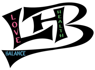 LHB LOVE HEALTH BALANCE logo