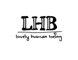 LHB LOVELY HUMAN BEING logo