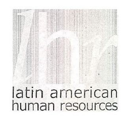 LHR LATIN AMERICAN HUMAN RESOURCES logo