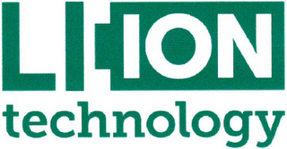 LI-ION TECHNOLOGY logo