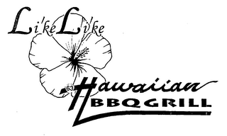 LI 'KE LI 'KE HAWAIIAN BBQ GRILL 63 logo