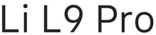 LI L9 PRO logo