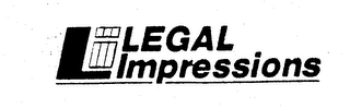 LI LEGAL IMPRESSIONS logo