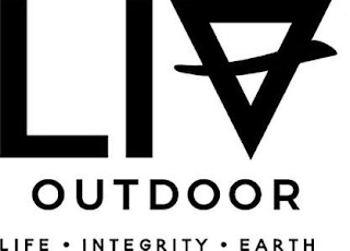 LI OUTDOOR LIFE · INTEGRITY · EARTH logo