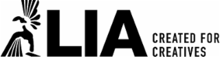 LIA CREATED FOR CREATIVES logo