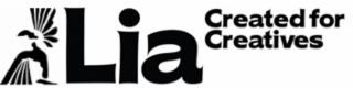 LIA CREATED FOR CREATIVES logo