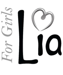 LIA FOR GIRLS logo