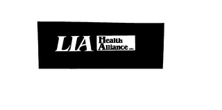 LIA HEALTH ALLIANCE logo