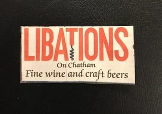 LIBATIONS ON CHATHAM FINE WINE AND CRAFT BEERS logo