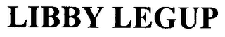 LIBBY LEGUP logo