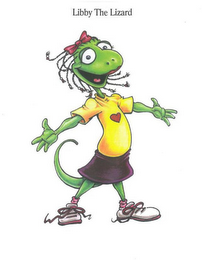 LIBBY THE LIZARD logo