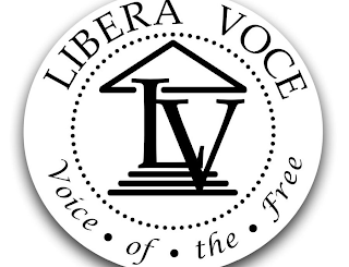 LIBERA VOCE VOICE OF THE FREE logo