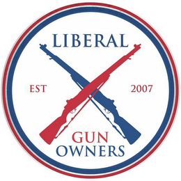 LIBERAL GUN OWNERS EST 2007 logo