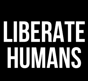 LIBERATE HUMANS logo