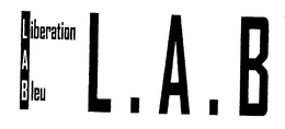 LIBERATION A BLEU L.A.B logo