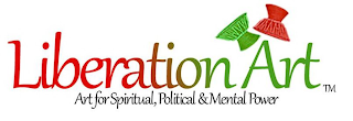 LIBERATION ART - ART FOR SPIRITUAL, POLITICAL & MENTAL POWER logo