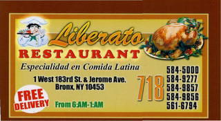 LIBERATO RESTAURANT logo