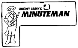 LIBERTY BANK'S MINUTEMAN logo