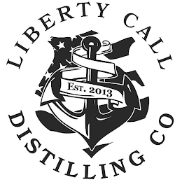 LIBERTY CALL DISTILLING CO EST. 2013 logo