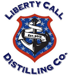 LIBERTY CALL DISTILLING CO. EST.2013 logo