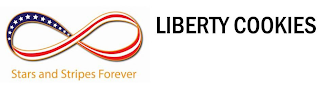 LIBERTY COOKIES STARS AND STRIPES FOREVER logo