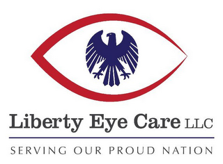 LIBERTY EYE CARE LLC SERVING OUR PROUD NATION logo