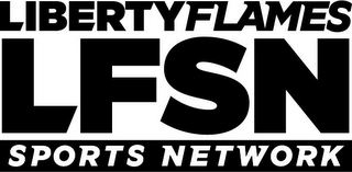 LIBERTY FLAMES LFSN SPORTS NETWORK logo