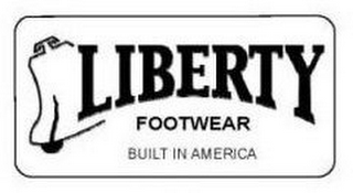 LIBERTY FOOTWEAR BUILT IN AMERICA logo