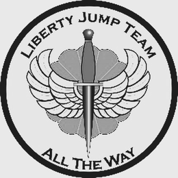 LIBERTY JUMP TEAM ALL THE WAY logo