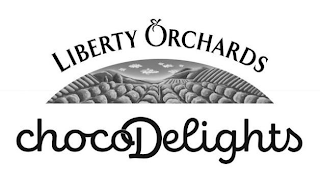 LIBERTY ORCHARDS CHOCODELIGHTS logo