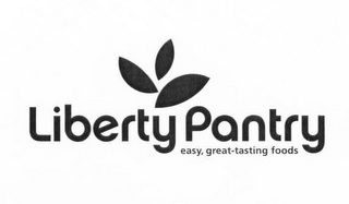 LIBERTY PANTRY EASY, GREAT-TASTING FOODS logo