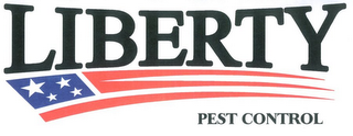 LIBERTY PEST CONTROL logo