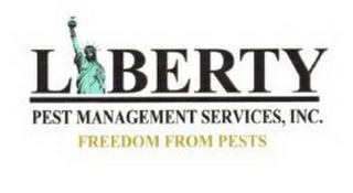 LIBERTY PEST MANAGEMENT SERVICES, INC. FREEDOM FROM PESTS logo