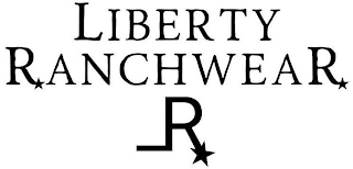 LIBERTY RANCHWEAR LR logo