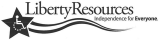 LIBERTY RESOURCES INDEPENDENCE FOR EVERYONE. logo