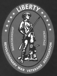 LIBERTY REVOLUTIONARY WAR VETERANS ASSOCIATION MARKSMANSHIP HERITAGE logo