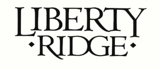 LIBERTY RIDGE logo