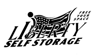 LIBERTY SELF STORAGE FREE YOUR SPACE logo
