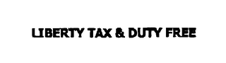 LIBERTY TAX & DUTY FREE logo