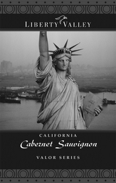 LIBERTY VALLEY CALIFORNIA CABERNET SAUVIGNON VALOR SERIES logo