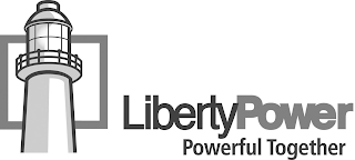 LIBERTYPOWER POWERFUL TOGETHER logo
