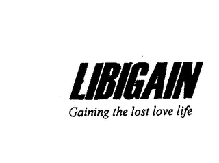 LIBIGAIN GAINING THE LOST LOVE LIFE logo