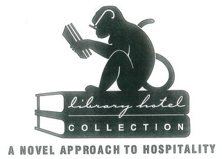 LIBRARY HOTEL COLLECTION A NOVEL APPROACH TO HOSPITALITY logo